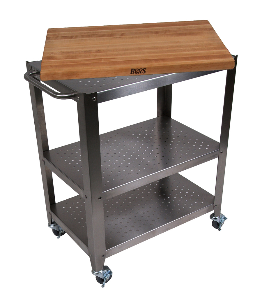 John Boos Cucina Culinarte Butcher Block Cart
